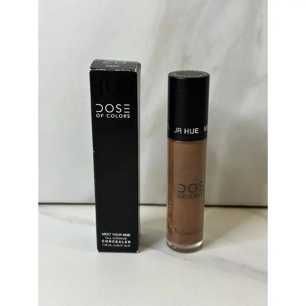 Dose of Color Meet Your Hue full coverage concealer - 28 Deep